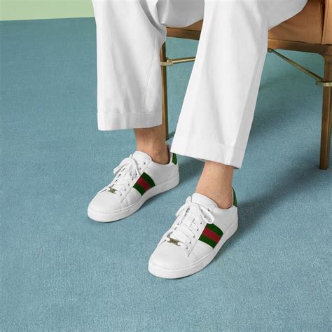 celebrity gucci ace sneakers|Gucci ace sneakers on sale.